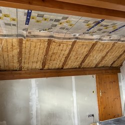 AIS Schlueter Dachdeckerei Dachisolierung Innenansicht Decke