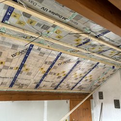 AIS Schlueter Dachdeckerei Dachisolierung Innenansicht Decke